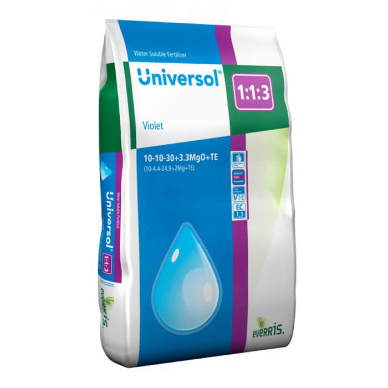 Universol Violet / Универсол Фиолетовый 10.10.30+МЭ Удобрение корневое 100 г фасовка Osmocote Нидерланды